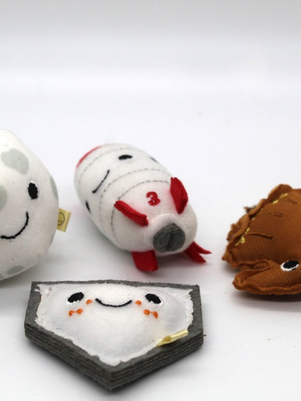 Lot of 4 Hallmark Happy Go Lucky’s 2 Ballpark Buds 2 Space Faces Series 1 EUC